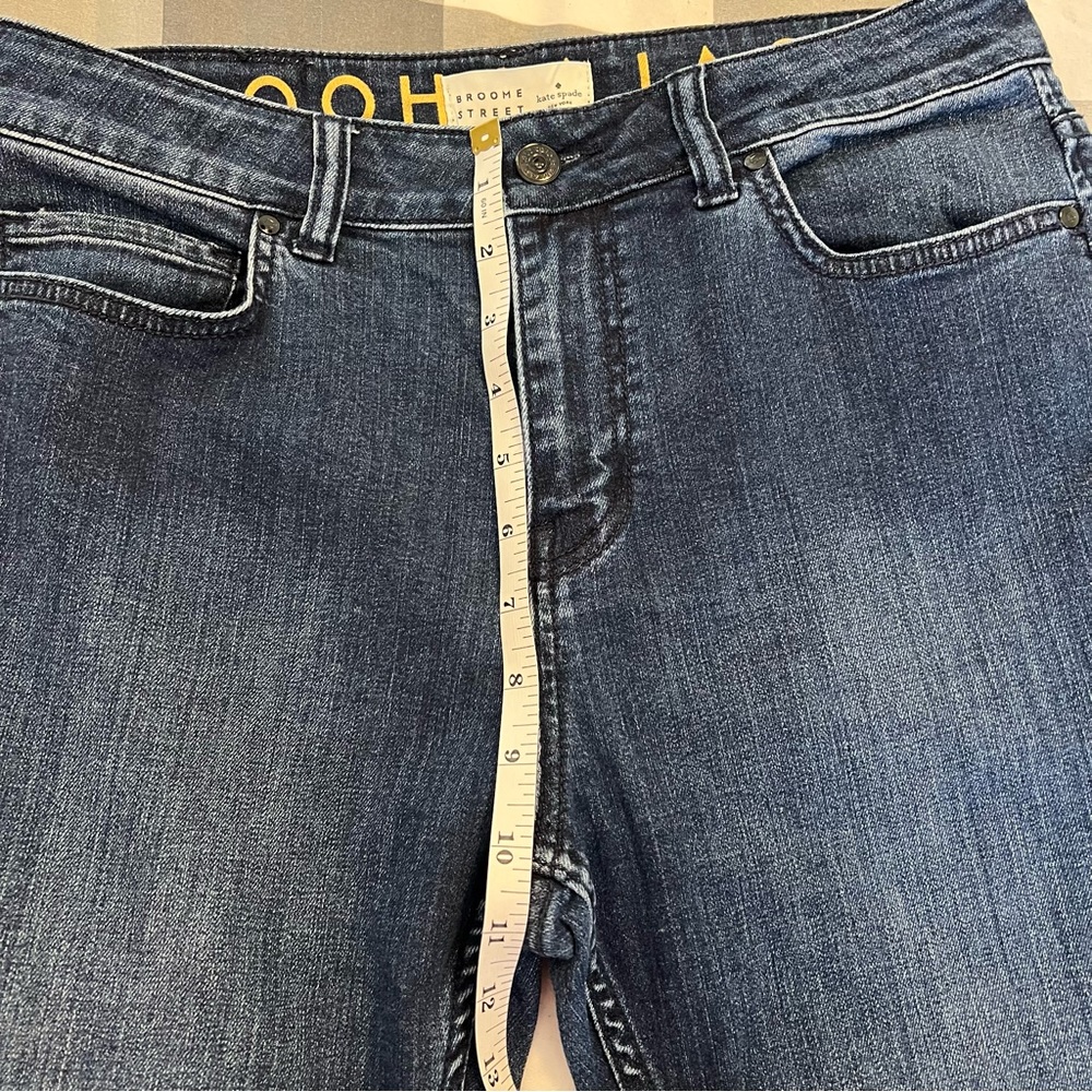Kate Spade Brooke Street High Rise Ankle Jeans Dark Wash Size 29 - Picture 10 of 12